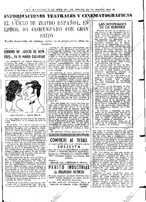 ABC MADRID 10-06-1973 página 85