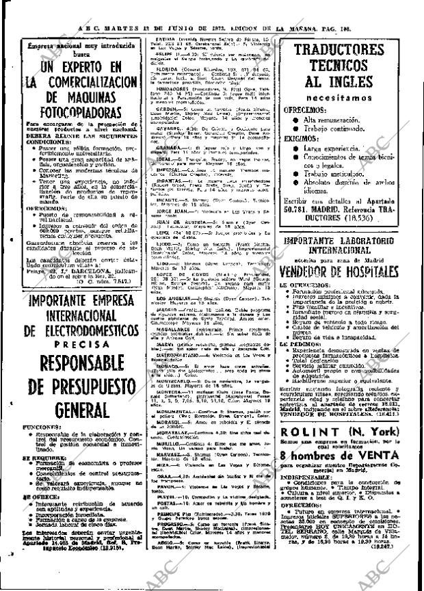 ABC MADRID 12-06-1973 página 106