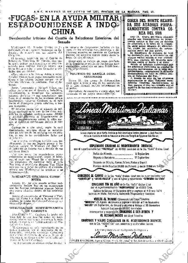 ABC MADRID 12-06-1973 página 47