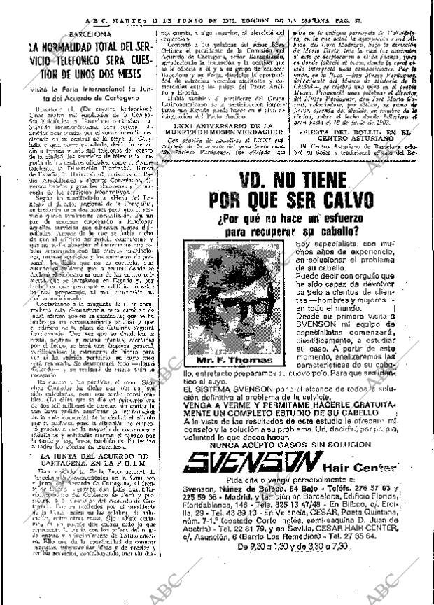 ABC MADRID 12-06-1973 página 57