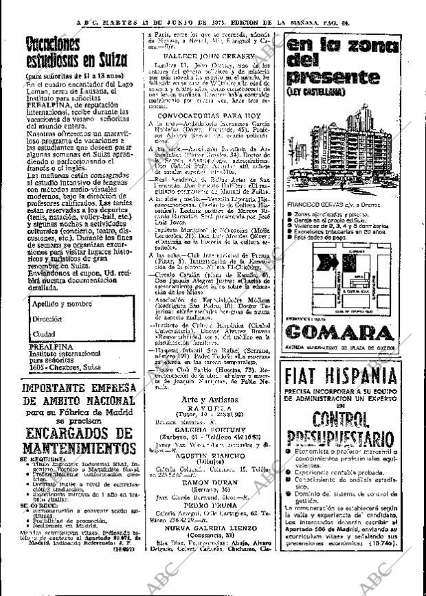 ABC MADRID 12-06-1973 página 64