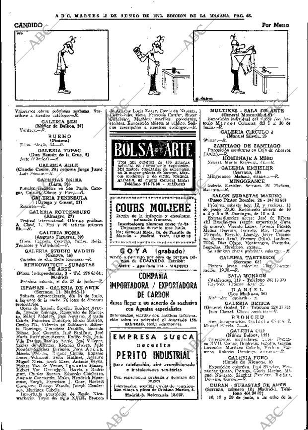 ABC MADRID 12-06-1973 página 66