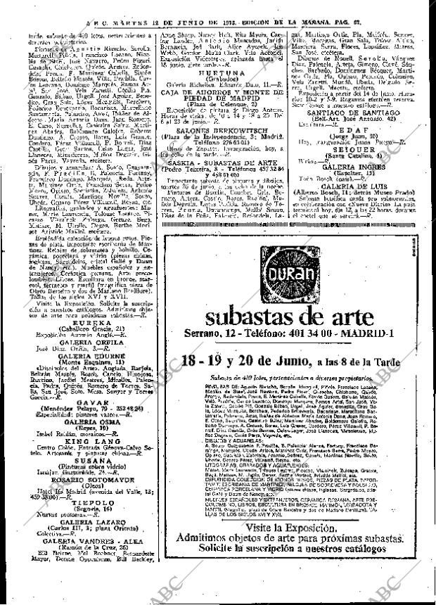 ABC MADRID 12-06-1973 página 67