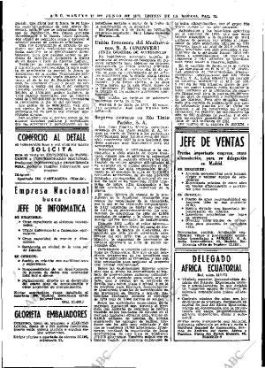 ABC MADRID 12-06-1973 página 72