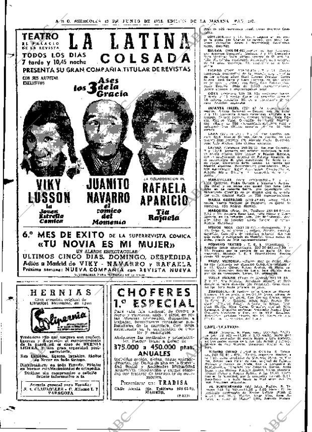 ABC MADRID 13-06-1973 página 102