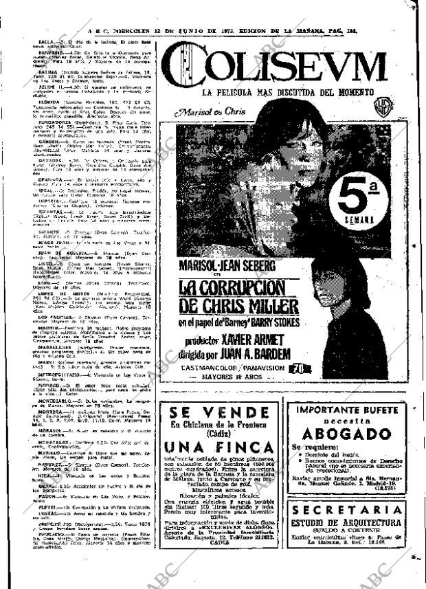 ABC MADRID 13-06-1973 página 105