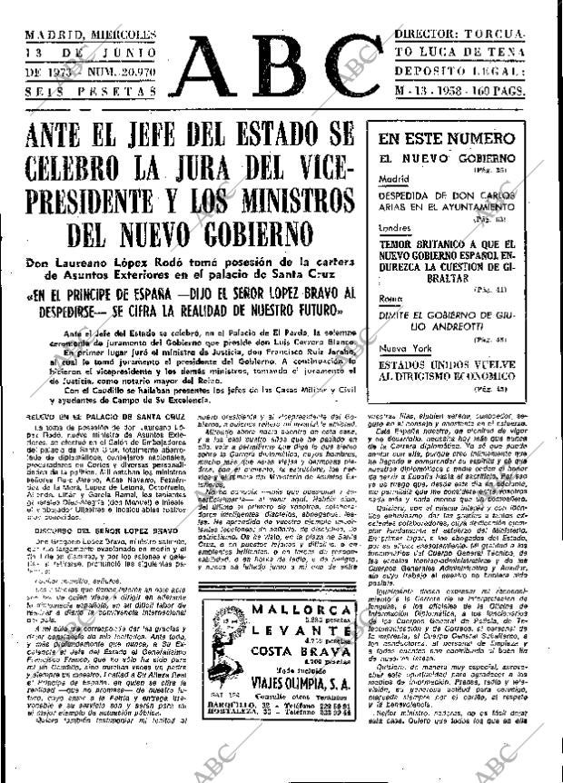 ABC MADRID 13-06-1973 página 33