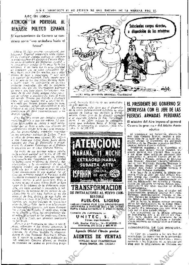 ABC MADRID 13-06-1973 página 37