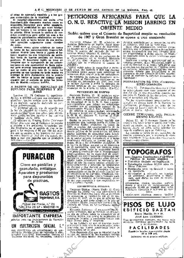 ABC MADRID 13-06-1973 página 42