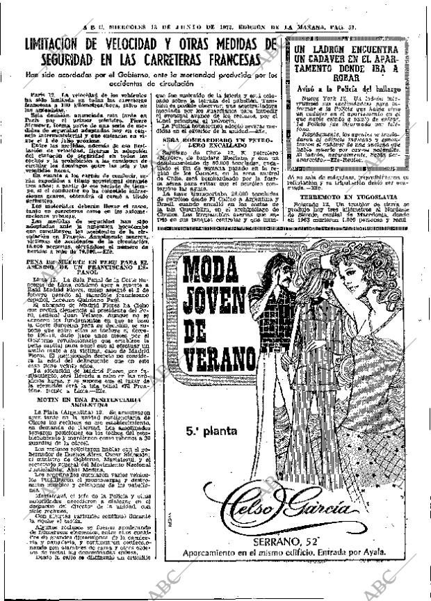 ABC MADRID 13-06-1973 página 51