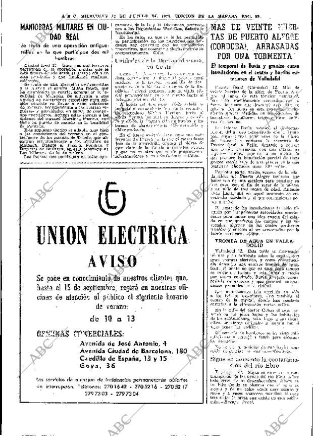 ABC MADRID 13-06-1973 página 59