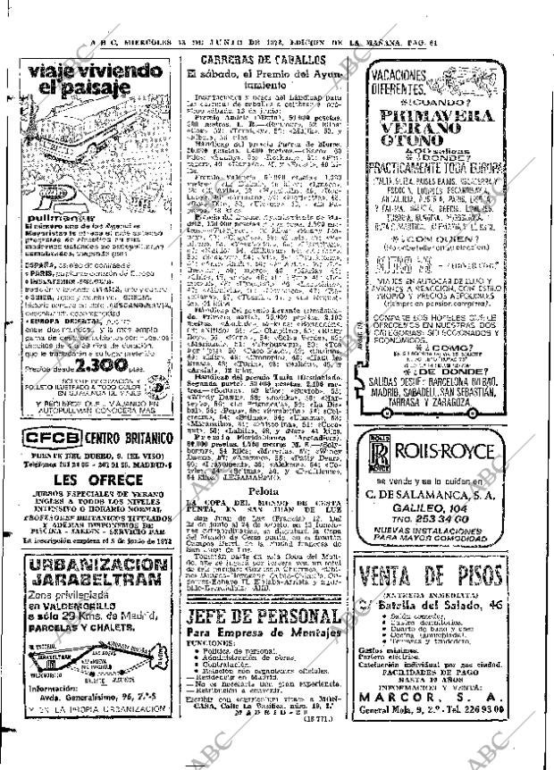 ABC MADRID 13-06-1973 página 84