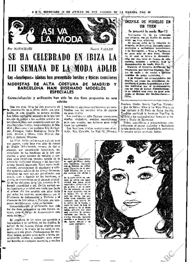 ABC MADRID 13-06-1973 página 88