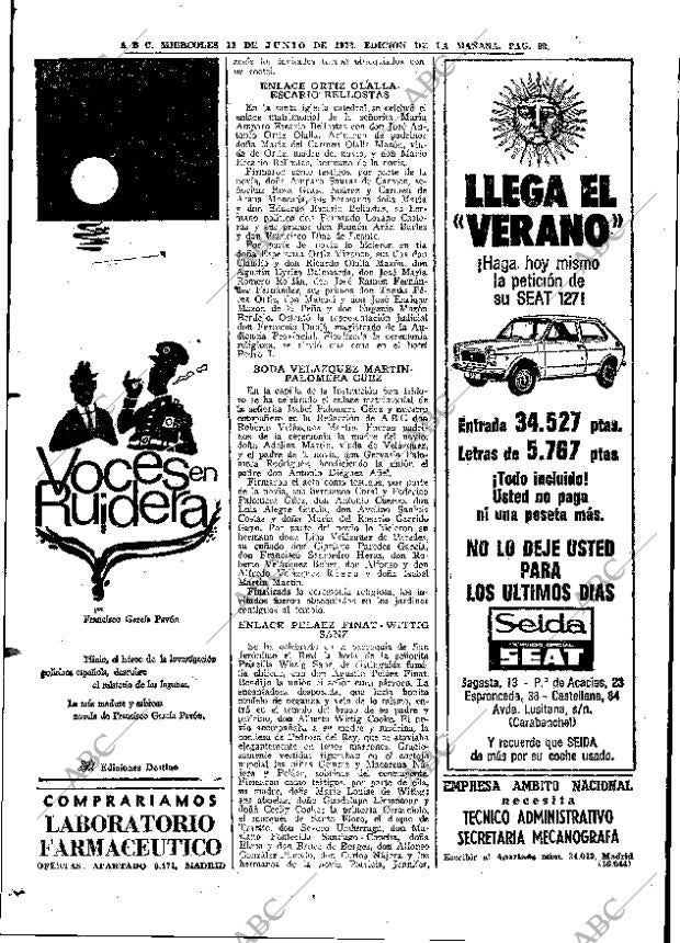ABC MADRID 13-06-1973 página 92