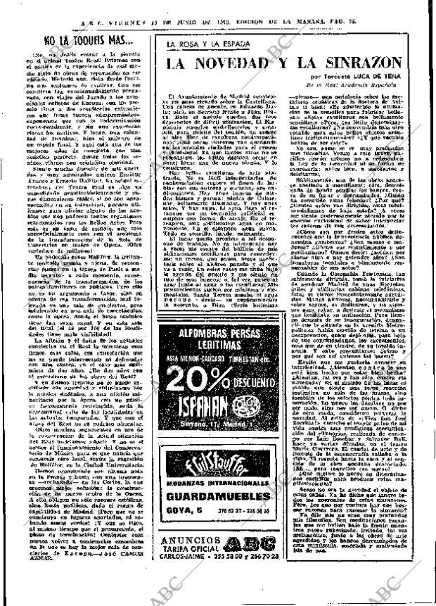 ABC MADRID 15-06-1973 página 31