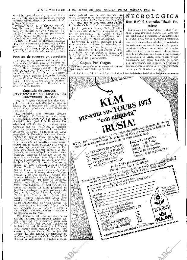 ABC MADRID 15-06-1973 página 57