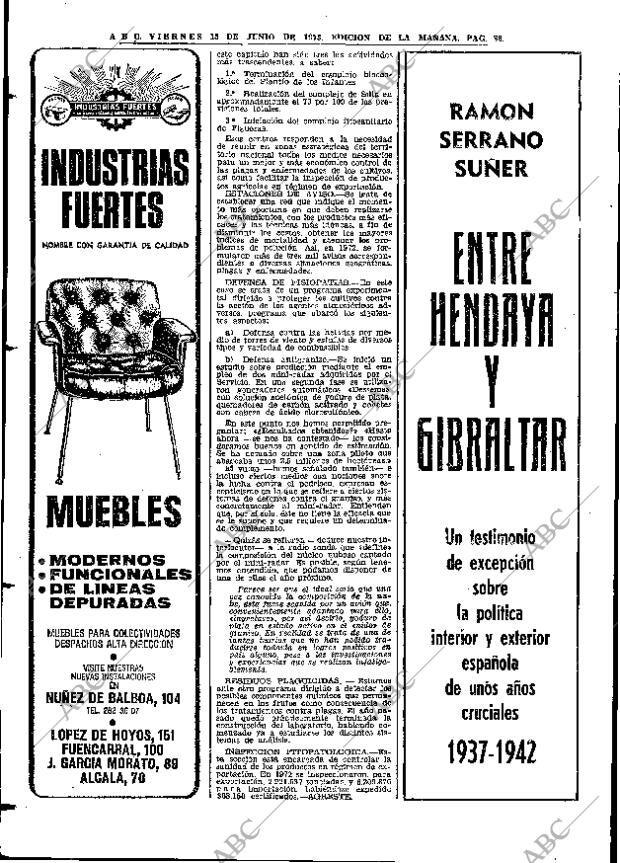 ABC MADRID 15-06-1973 página 82