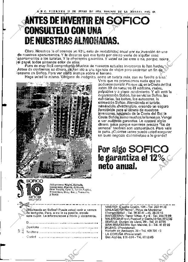 ABC MADRID 15-06-1973 página 90