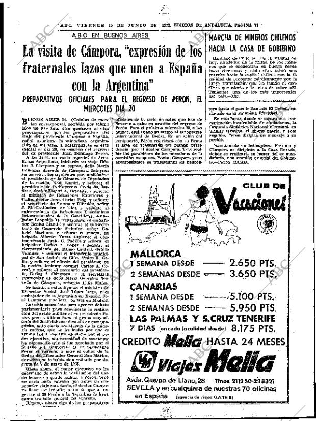 ABC SEVILLA 15-06-1973 página 73