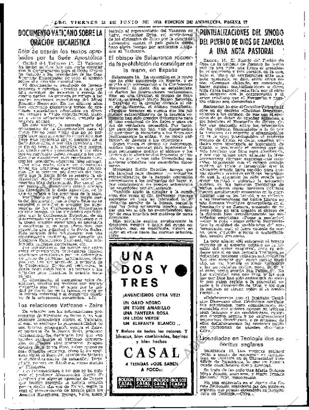 ABC SEVILLA 15-06-1973 página 77
