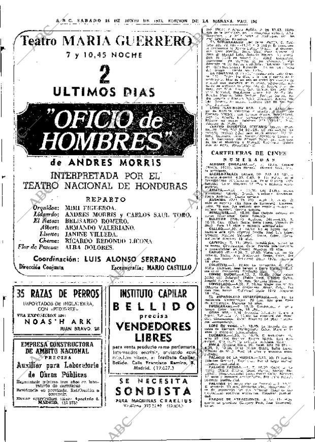 ABC MADRID 16-06-1973 página 104