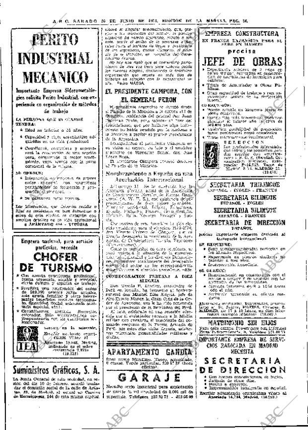ABC MADRID 16-06-1973 página 36