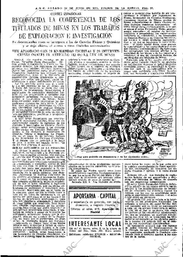 ABC MADRID 16-06-1973 página 37