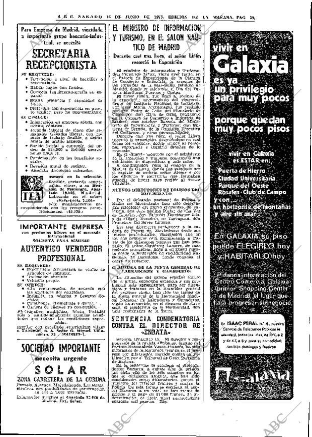 ABC MADRID 16-06-1973 página 39