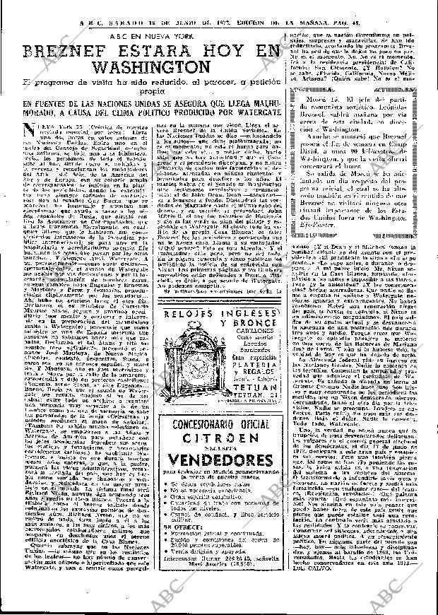ABC MADRID 16-06-1973 página 43
