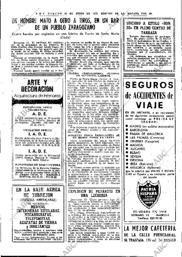 ABC MADRID 16-06-1973 página 49