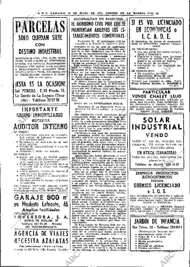 ABC MADRID 16-06-1973 página 53