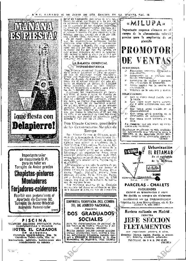 ABC MADRID 16-06-1973 página 78