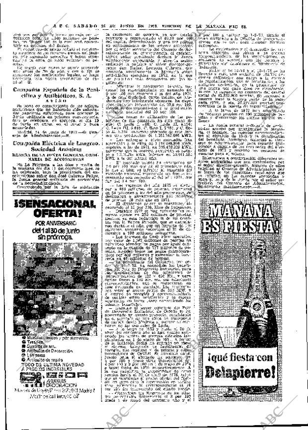 ABC MADRID 16-06-1973 página 84