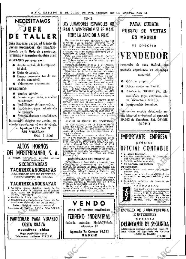 ABC MADRID 16-06-1973 página 90