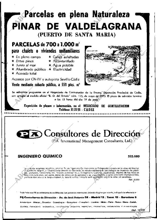 ABC MADRID 17-06-1973 página 124