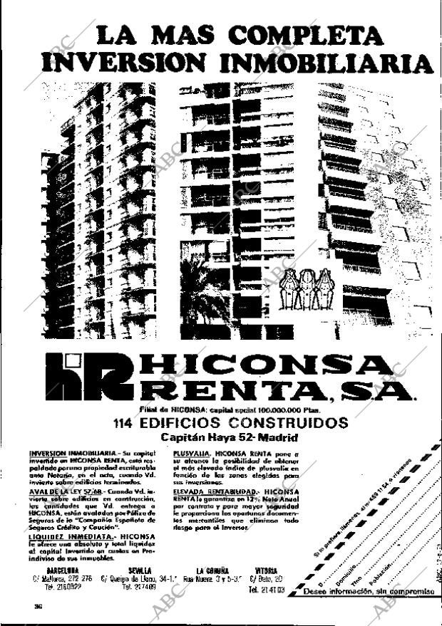 ABC MADRID 17-06-1973 página 164