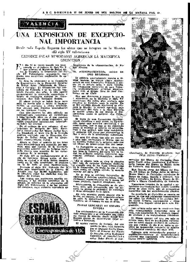 ABC MADRID 17-06-1973 página 41
