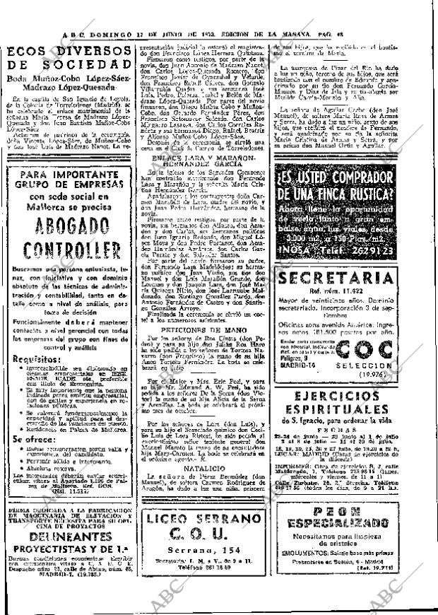 ABC MADRID 17-06-1973 página 48