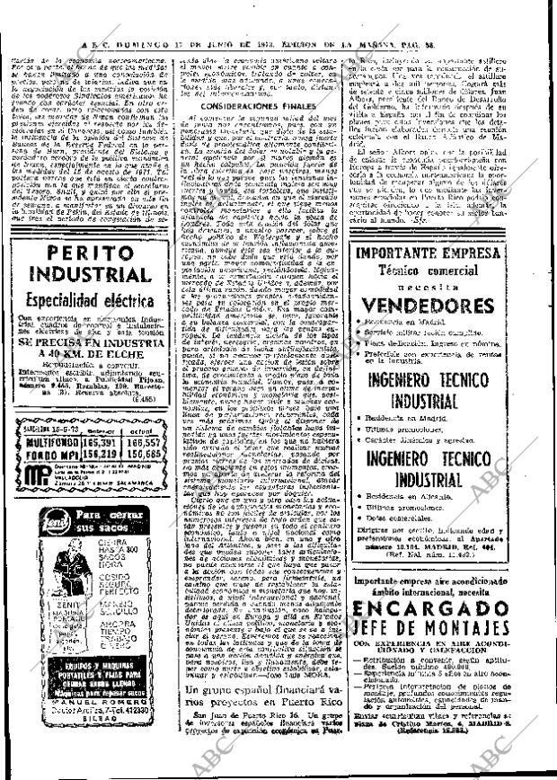 ABC MADRID 17-06-1973 página 58