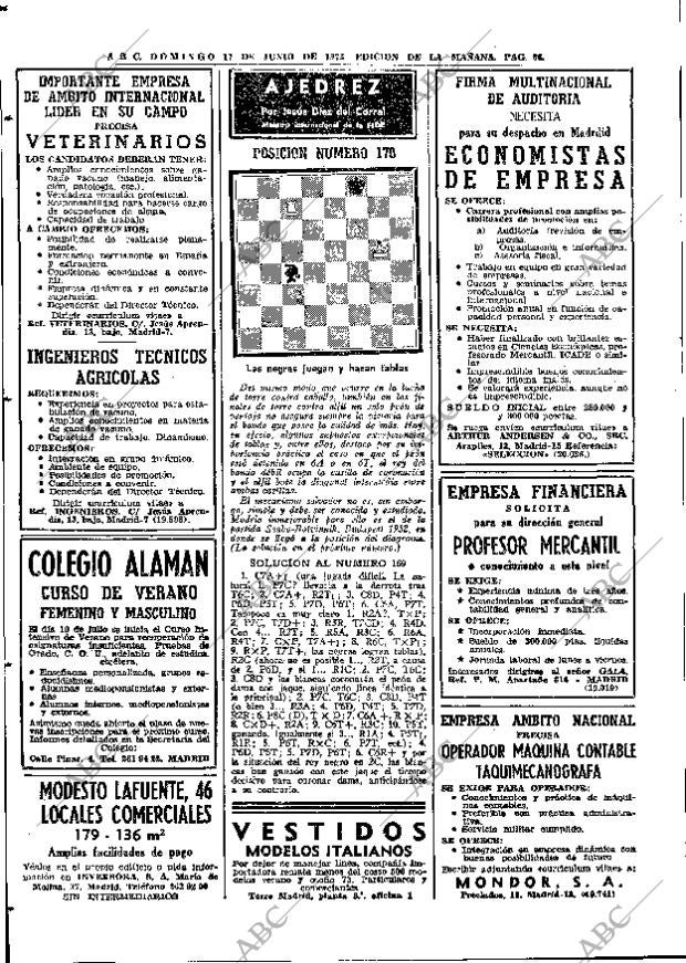 ABC MADRID 17-06-1973 página 66