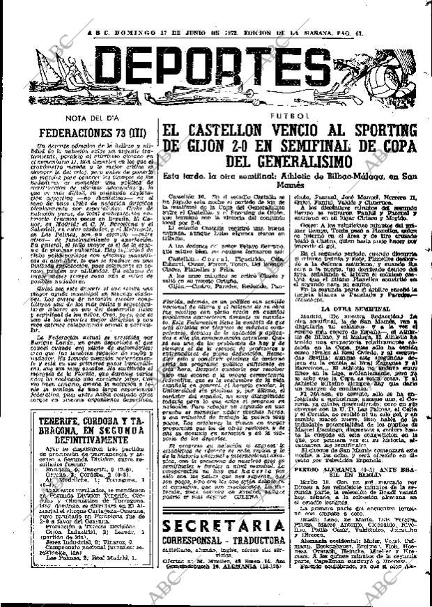 ABC MADRID 17-06-1973 página 67