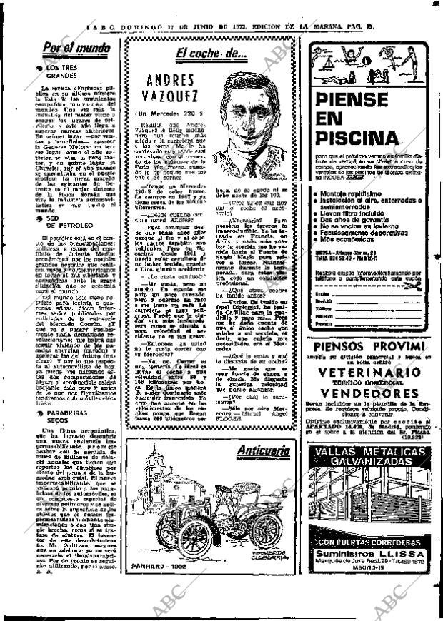 ABC MADRID 17-06-1973 página 75