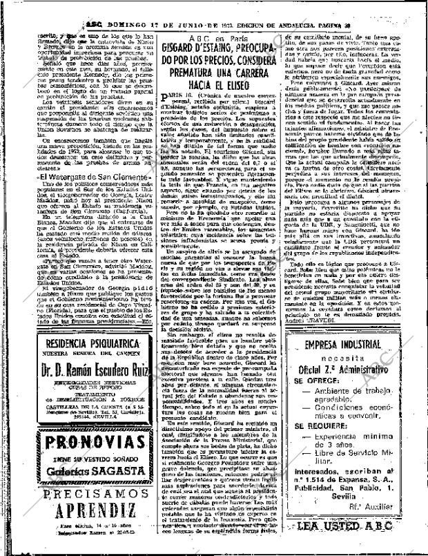 ABC SEVILLA 17-06-1973 página 38