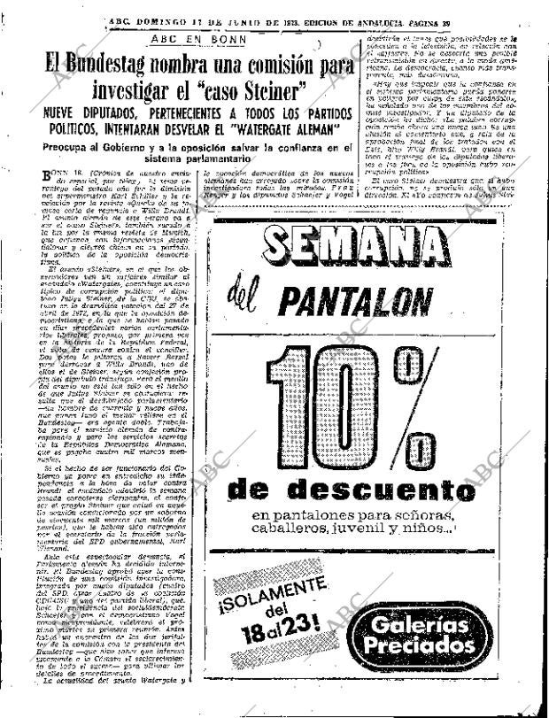 ABC SEVILLA 17-06-1973 página 39