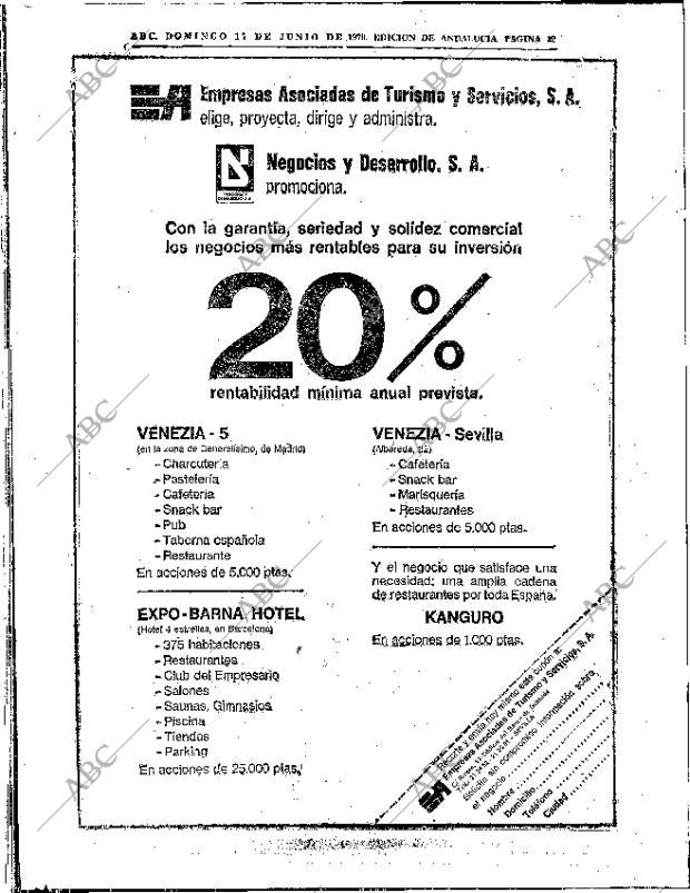 ABC SEVILLA 17-06-1973 página 42