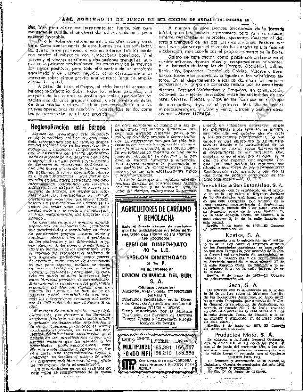ABC SEVILLA 17-06-1973 página 48