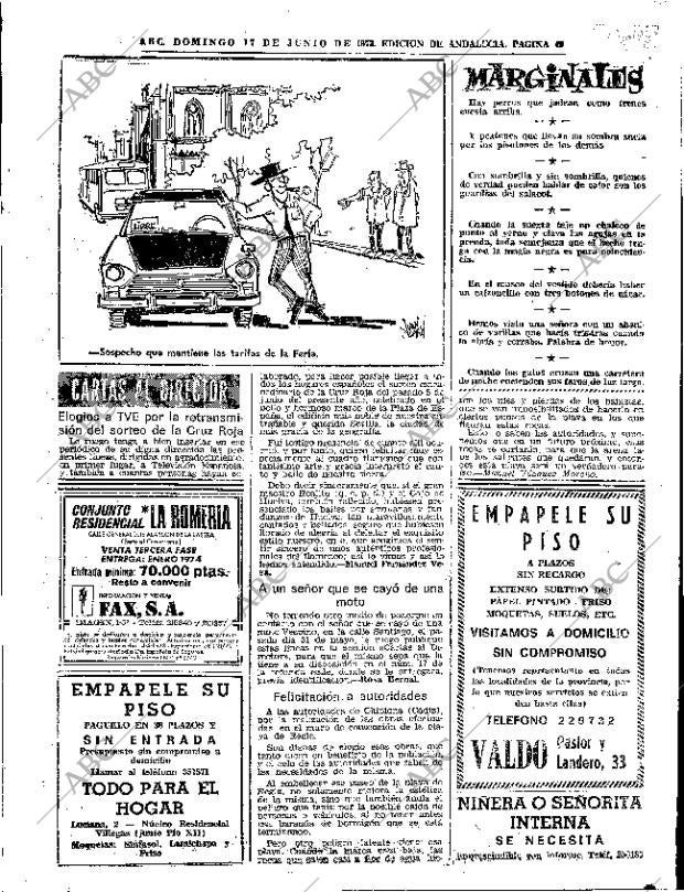 ABC SEVILLA 17-06-1973 página 49