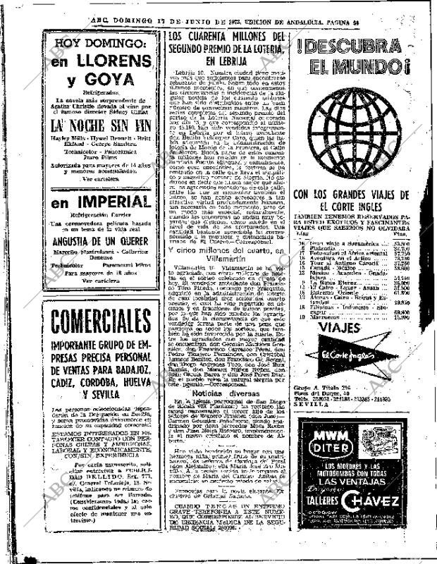 ABC SEVILLA 17-06-1973 página 54