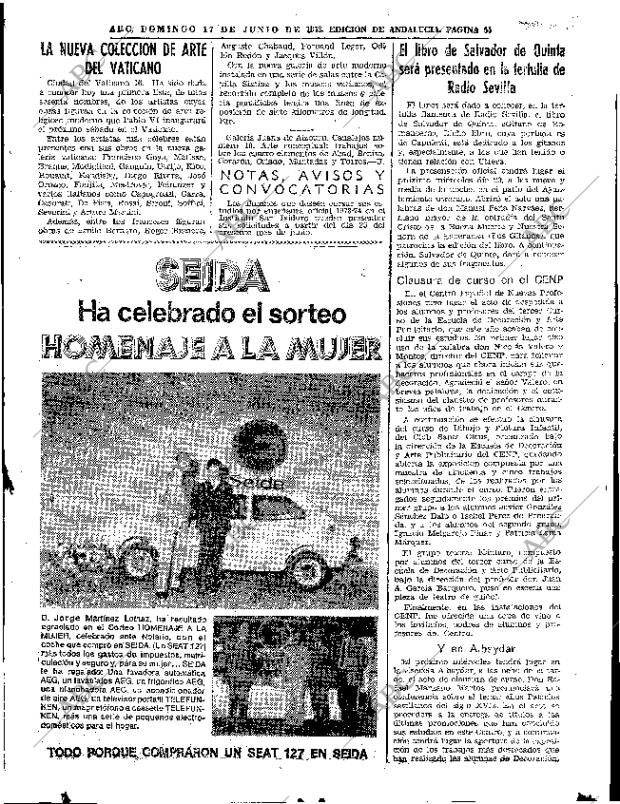 ABC SEVILLA 17-06-1973 página 55