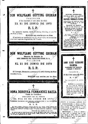 ABC MADRID 24-06-1973 página 108